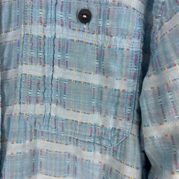 Carbon 2 Cobalt Size Large Cotton Button Down - Picture 9 of 9